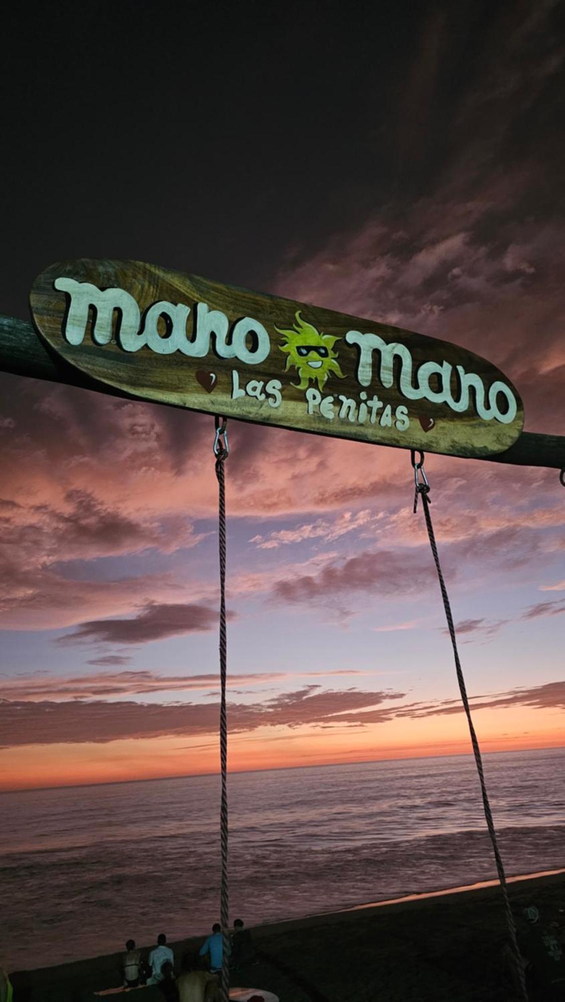 Mano A Mano Eco Hostal ลาส เปนีตาส ภายนอก รูปภาพ